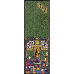 Châle imprimé perse pour femme – Shahnameh artistique Mardosh