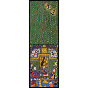 Châle imprimé perse pour femme – Shahnameh artistique Mardosh