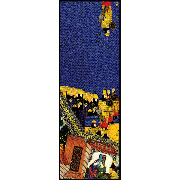 Châle imprimé perse pour femme – Lashgariyan artistique