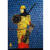 Châle imprimé perse pour femme – Lashgariyan artistique