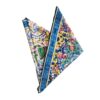 Silk Scarf for Women - Luxe Paisley Print, Vibrant Cashmere Design