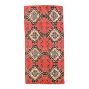 Châle imprimé perse pour femme – Motif artistique de tapis