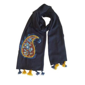 Châle Persan Traditionnel à Motif Cachemire