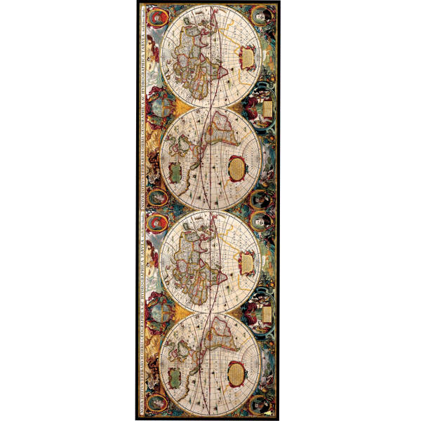 Châle imprimé perse pour femme – Modèle artistique Terre