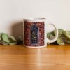 Persian Ceramic Coffee Mug - Khayyam Poem