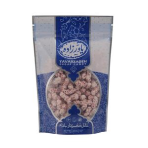 Noghl persan – Amande enrobée de sucre avec pétales de rose de Damas (3x)