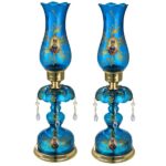 Lampe de cristal persane – forme traditionnelle Laleh Shah Abbasi