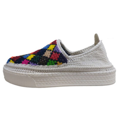 Giveh Shoes – Chaussures Persanes Artisanales Respirantes Modèle Géométrique