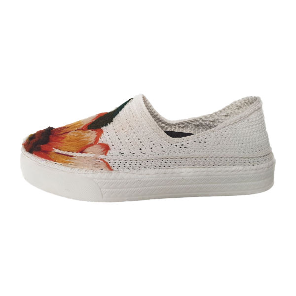 Giveh Shoes - Chaussures Persanes Artisanales Respirantes Modèle Tournesol