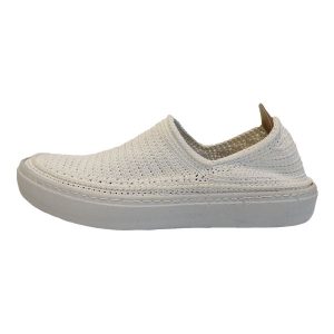 Giveh Shoes – Chaussures Persanes Artisanales Respirantes Modèle Klash Blanc