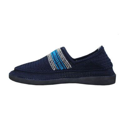 Giveh Shoes – Chaussures Persanes Artisanales Respirantes Modèle Klash Bleu Marine