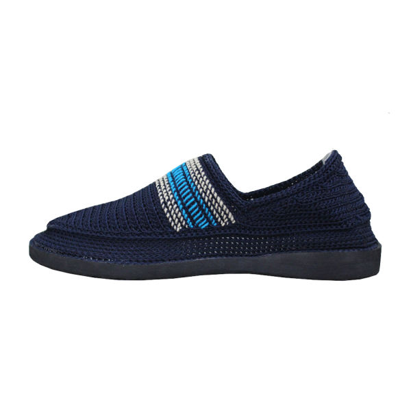 Giveh Shoes - Chaussures Persanes Artisanales Respirantes Modèle Klash Bleu Marine