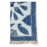 Nappe Persane : Nappe Traditionnelle à Impressions au Bloc Kalamkari d’Ispahan Sun