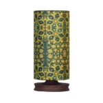 Lampe de table en bois persane minimaliste & amp; de chevet cylindre T701