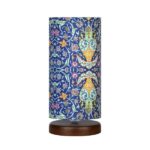 Lampe de table en bois persane minimaliste & amp; de chevet fait main