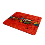 Tapis de souris de bureau artisanal avec motif de calligraphie persane Nastaliq