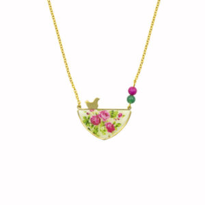 Collier en Laiton Persan Minimaliste Modèle Amin Mah