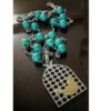 Collier en acier persan Minimaliste Morghe Amin Saf