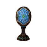Œuf d’autruche décoratif persan peint à la main – 707