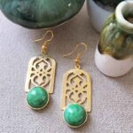 Boucles d’oreilles en laiton persan Modèle Arsey