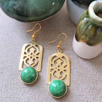 Boucles d’oreilles en laiton persan Modèle Arsey