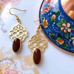 Boucles d’oreilles en laiton persan Modèle Saba