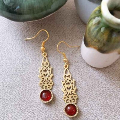 Boucles d’oreilles en laiton persan Modèle Silk