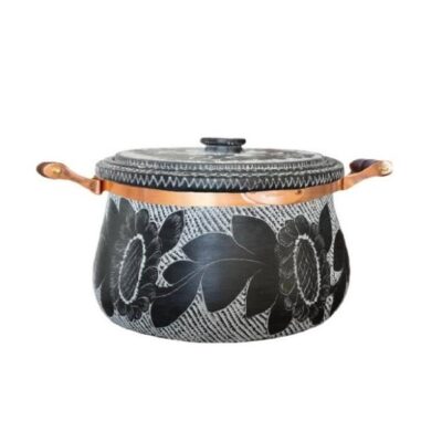 Pot Dizi Persan en Pierre avec Couvercle pour la Cuisson d’Abgoosht – Golsar