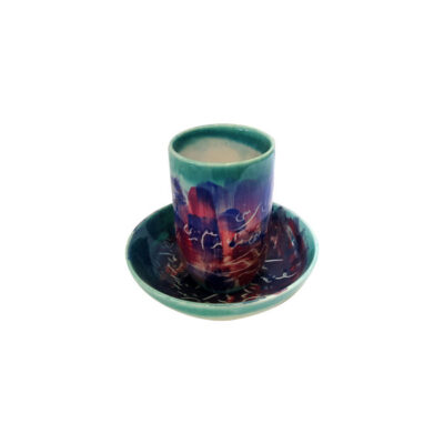 Tasse en céramique artistique – Motif à glaçage dégoulinant, modèle Art