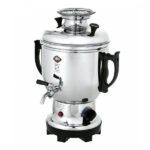 Machine à thé samovar électrique en acier finition lisse 5 litres