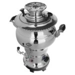 Machine à thé samovar électrique persan design traditionnel 7 litres