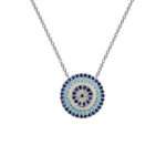 Collier en Argent Artistique Œil Protecteur “Cheshm Nazar”