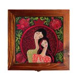 Boîte en Bois pour Cadeaux – Motif Persan Inspiré Amour