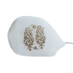Lampe de sel persane Glow – fait main avec design Paisley