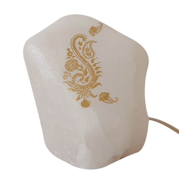 Lampe de sel persane Glow – fait main avec design artistique
