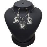 Ensemble de bijoux persans Morghe Amin modèle argent