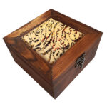 Boîte en Bois pour Cadeaux – Motif Persan Inspiré