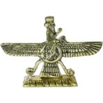 Figurine historique d’Ahura Mazda Farvahar – Figurine perse ancienne