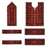 Panneau de robe brodé Balochi fait à la main – Traditionnel