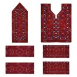 Panneau de robe brodé Balochi fait à la main – Design Mozaic