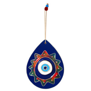 Amulette Murale Décorative Cheshm Nazar avec Œil Turc – Ashki