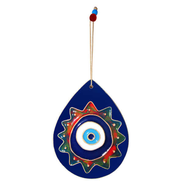 Amulette Murale Décorative Cheshm Nazar avec Œil Turc - Ashki
