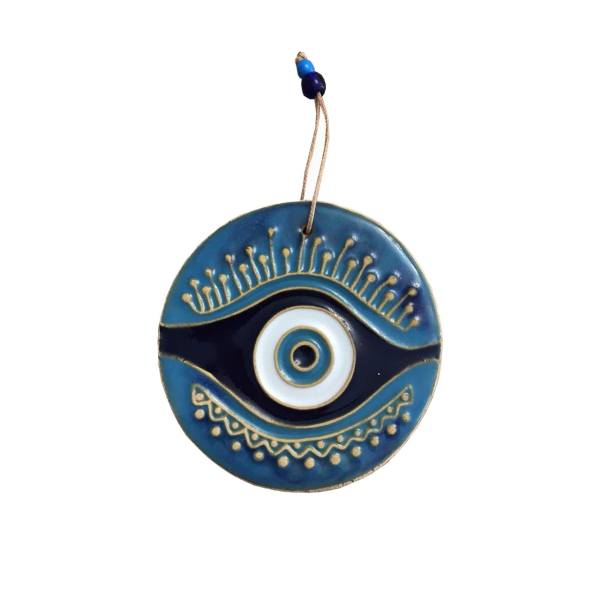 Amulette Murale Décorative Cheshm Nazar avec Œil Turc