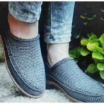 Chaussures Giveh – Chaussures traditionnelles perses respirantes faites à la main Modèle Klash Gris