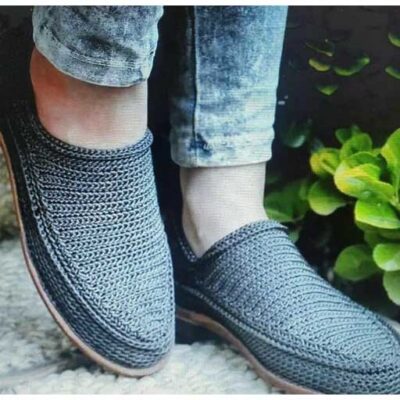 Chaussures Giveh – Chaussures traditionnelles perses respirantes faites à la main Modèle Klash Gris