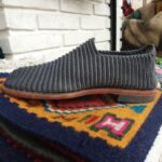 Chaussures Giveh – Chaussures traditionnelles perses respirantes faites à la main Modèle Klash Gris