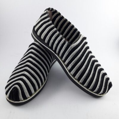 Chaussures Giveh – Chaussures traditionnelles perses respirantes faites à la main Modèle Klash Rayé