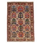 Tapis Persan Noué à la Main Modèle Jardin