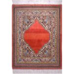 Tapis Persan Noué à la Main dans le Modèle Sahand de Heriz