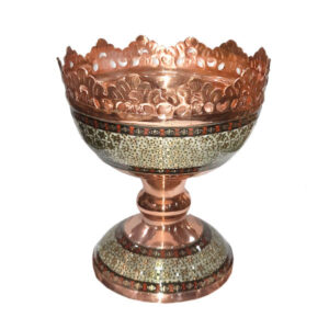 Coupe Décorative à Noix Persane Artisanale Khatamkari Khorshid